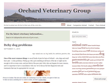 Tablet Screenshot of orchardvetgroup.com